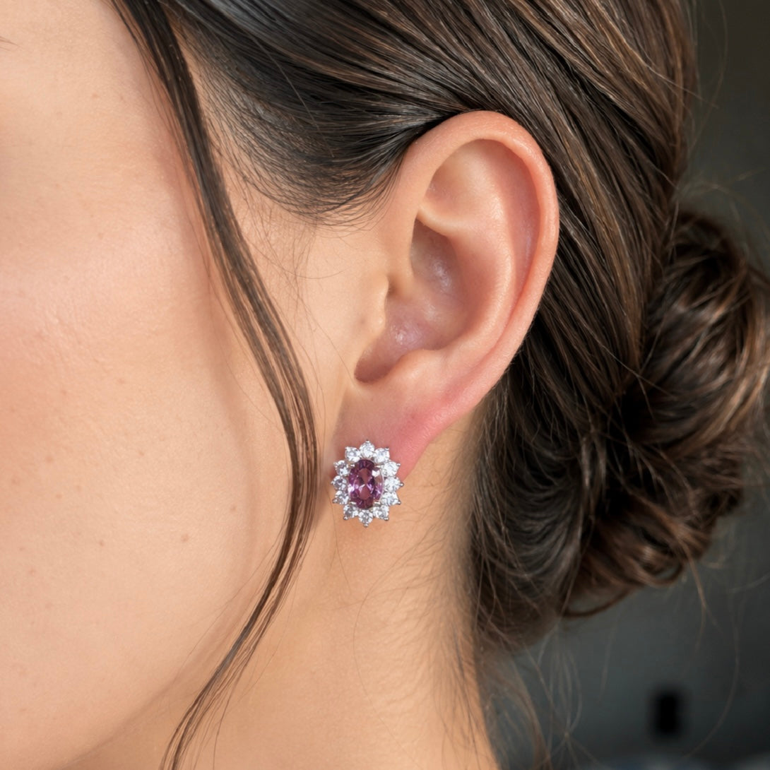 Aretes Lila