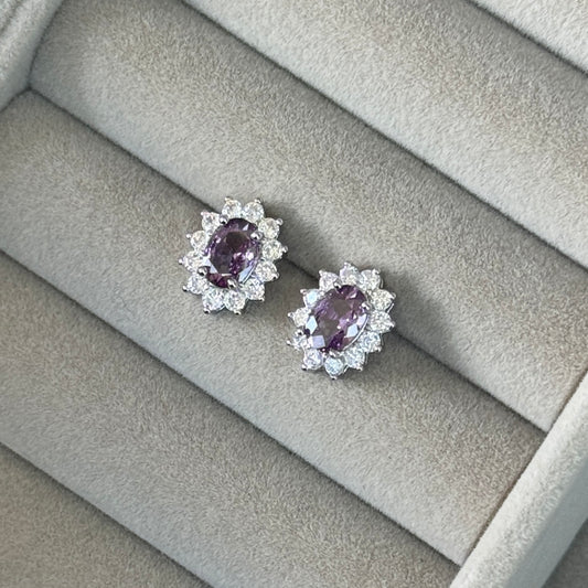 Aretes Lila