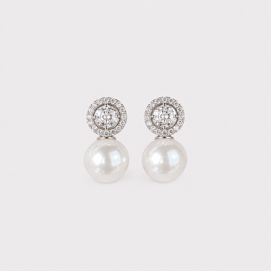 Aretes Perlas