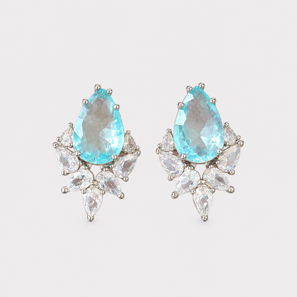 Aretes Azurita